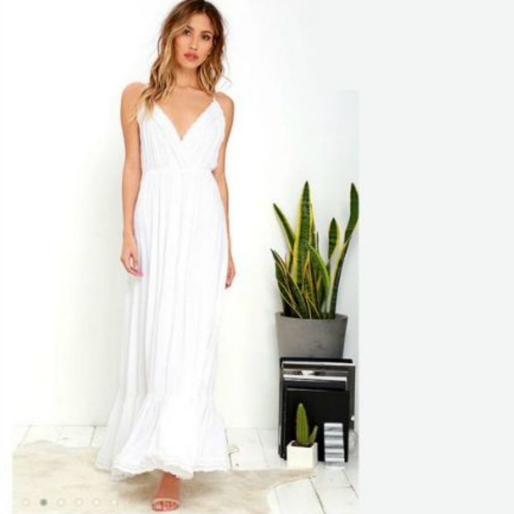 New Anthropologie  On The Road Boho  Maxi Dress